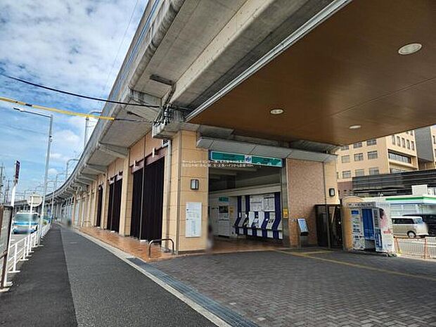 港北駅（約3,900m）