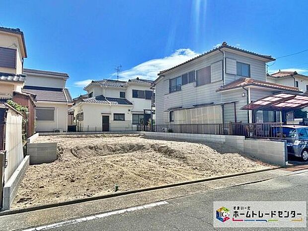 【現地外観写真】建築中のためモデルハウスで構造説明会を開催しております☆設備や構造などご説明いたします!お気軽に0120-888-983までお問い合わせください♪