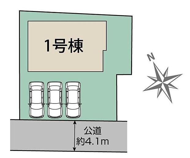 陽当たり×風通良好◎
駐車スペースは最大3台可能で来客時も安心のゆとりある配置です♪(車種による)
徒歩圏内に商業施設ありで生活利便性にも優れた住環境☆