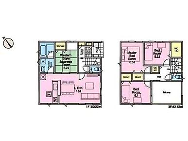 ◇来客用やお子様の遊び部屋としても利用できる和室付き♪
◇5.2帖の洋室にはコートなどもスッキリ片付くウォークインクローゼット付き♪
◇洗濯物が多くても安心な広々したワイドバルコニー付き♪ 