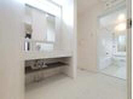 【洗面スペース】１号棟洗面所