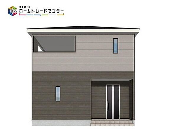 【【2号棟】完成予想図(外観)】土日だけでなく平日のご見学予約もお待ちしております。お仕事などのご予定に合わせたご都合を教えてください！ご希望に合わせたご紹介をさせていただきます！お気軽にお問い合わせください。