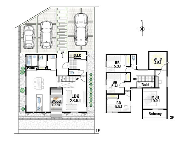 建物プラン：4LDK 建物価格7,980万円、建物面積137.39m2
