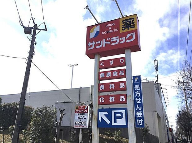 サンドラッグ荏子田店（約680m）