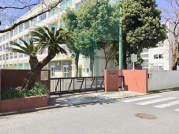 横浜市立左近山中学校（約600m）