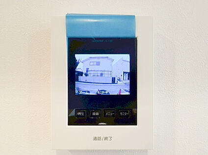 TVモニター付きインターフォン