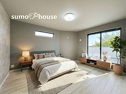 8帖超のゆとりある主寝室