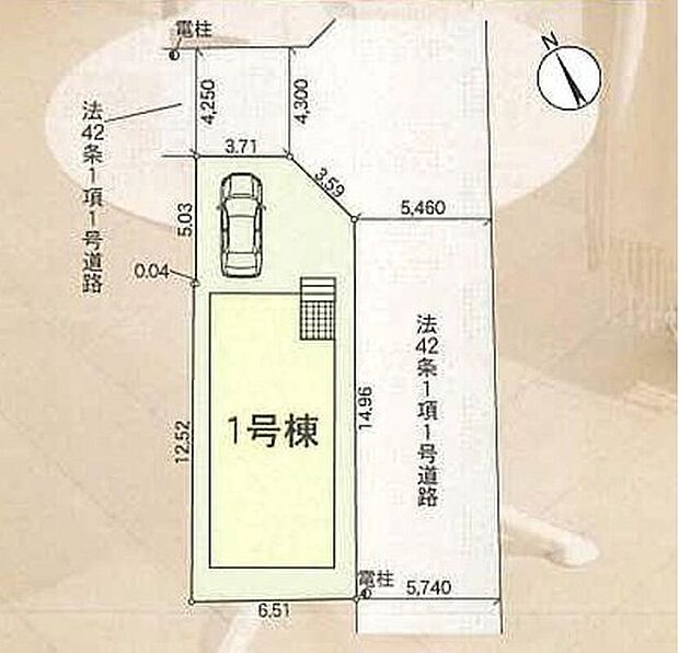角地につき開放的です！日当たり・通風良好♪

