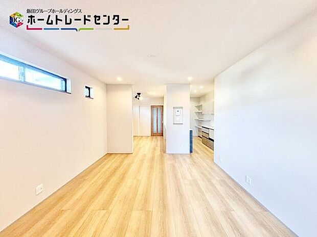 LDK20帖以上!広々としていてご家族でゆったりとお過ごしいただけます♪ストレスなく家具が配置できることも広さがあるポイントの一つです。