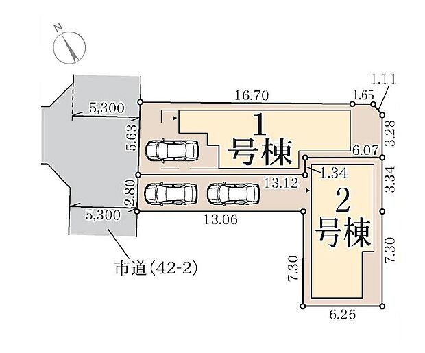 【全体区画図】長期優良住宅証明書を取得！控除や減税なども優遇！