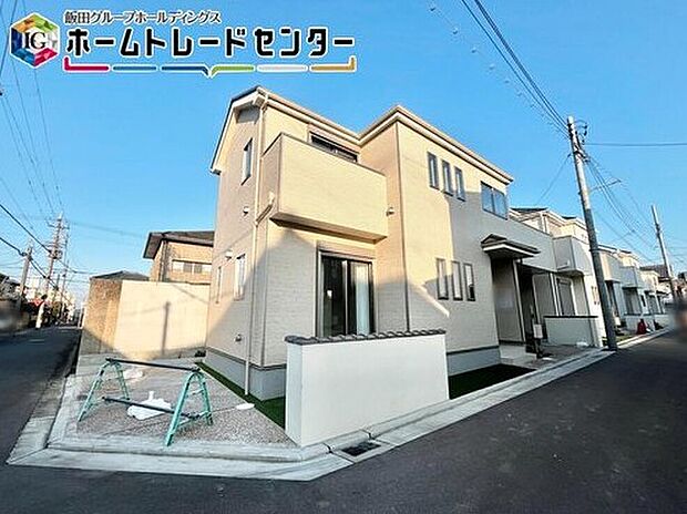 【現地外観写真】G・H・I号棟完成しました!両面道路の区画もあります。