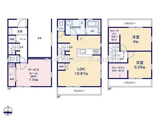 【2LDK+S】両面バルコニーで日当たり・通風良好です♪
各居室バルコニー付きです♪