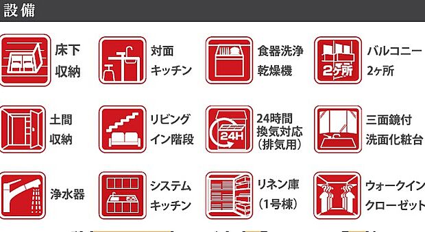 設備・機能面もしっかりと充実してます