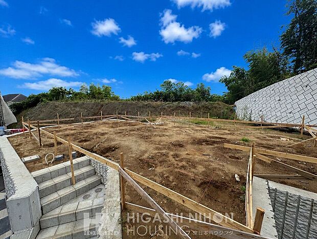 【外観】土地全体の様子や敷地の雰囲気が伝わる現地写真です。※画像は一部CG加工を施しているため、実際の現況と異なる場合があります。現況を優先いたします。