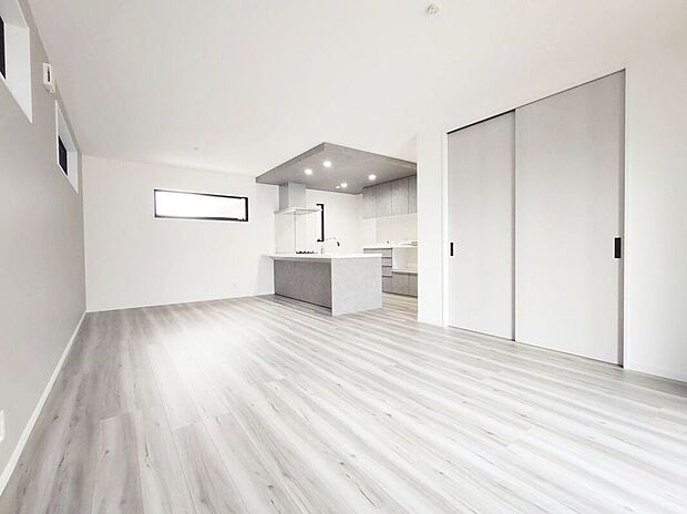 リビングは、家族や友人との時間を楽しむのに最適な広さです。快適な居住空間を提供します。