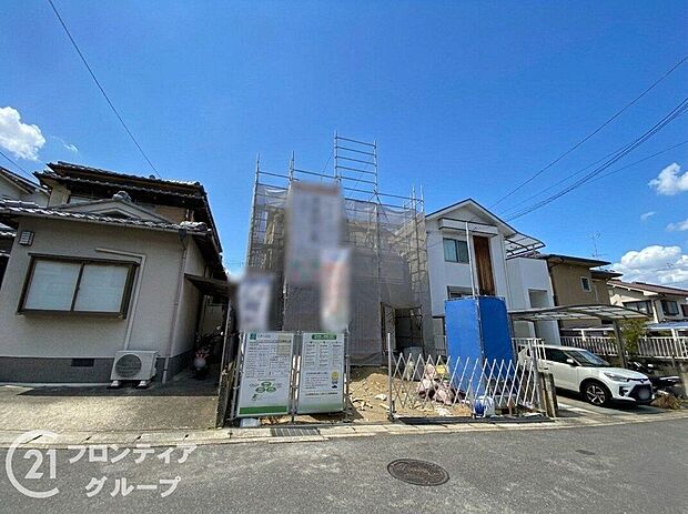 【外観】現地写真更新!現地の説明はもちろん、モデルハウスご見学も可能!同社施工物件をご見学していただきますので、実際に使用される設備やお家の雰囲気などをご確認ください