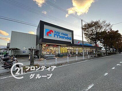 万代尼崎西店 410m