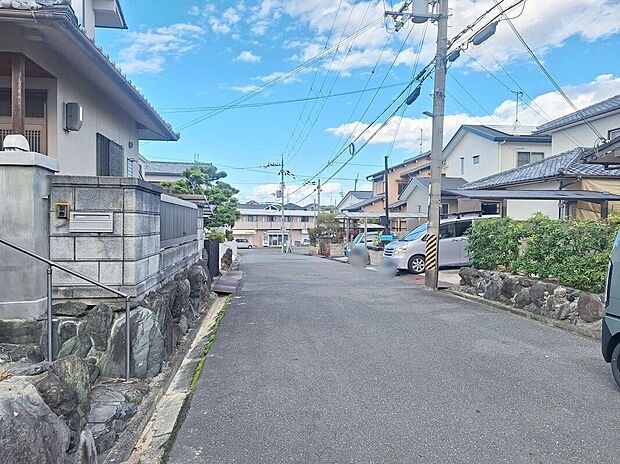 【前面道路含む外観】【現地前道】センチュリーグループにて全国規模の表彰経験多数あり!当社が自信をもってお客様にピッタリの物件をご提案いたします【不動産のプロにお任せください!】