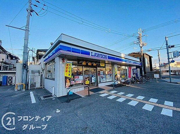 ローソン明石野々上一丁目店（約183m）