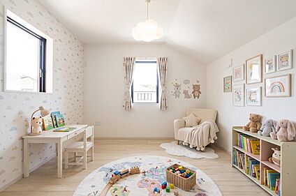 「自分の部屋ができた!」