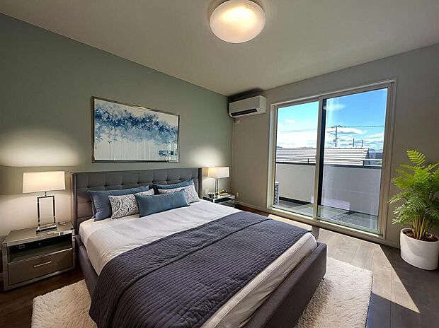 【7号地　主寝室】※家具・インテリアはイメージです。