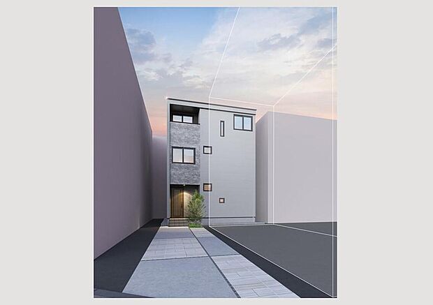 【完成イメージ図】モデル棟で仕様設備をご確認いただけます!