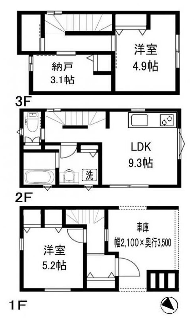 暮らしの快適性・居心地の良い住空間設計です。リビングを中心に、ご家族皆様が充実の暮らしをお送りいただけるプランニングです。