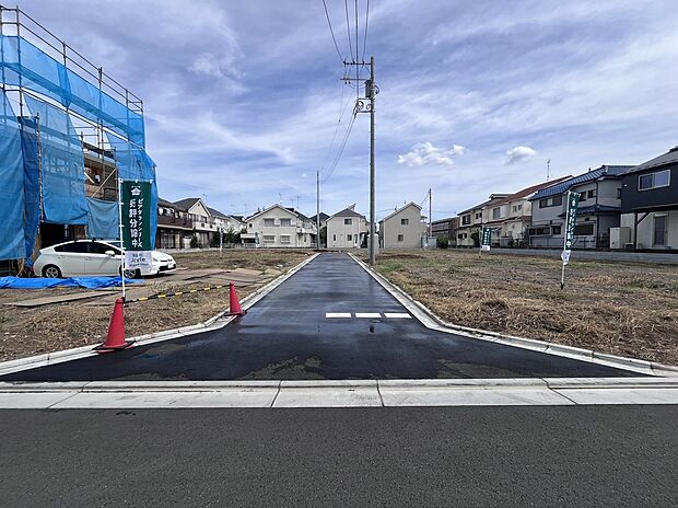 全12区画造成工事済みです!