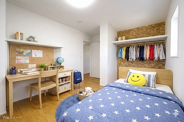 【洋室】6帖のクローゼット付き洋室