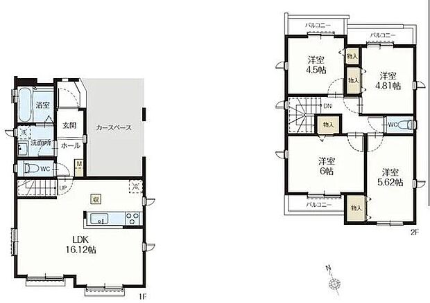 (A号棟)、価格7090万円、4LDK、土地面積79.4m2、建物面積86.73m2