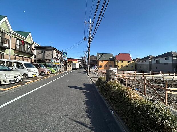 【前面道路含む現地写真】≪内覧以外にも資金計画やライフプランに寄り添ったご提案をいたします♪≫