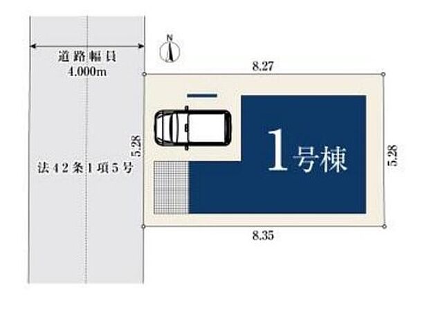 【≪全体区画図≫】日暮里・舎人ライナー「谷在家」駅まで徒歩12分♪
