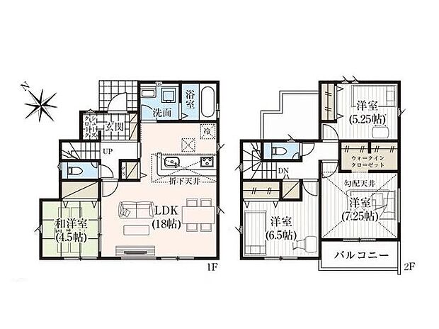 (1号棟)、価格3999万円、4LDK、土地面積140.8m2、建物面積102.26m2