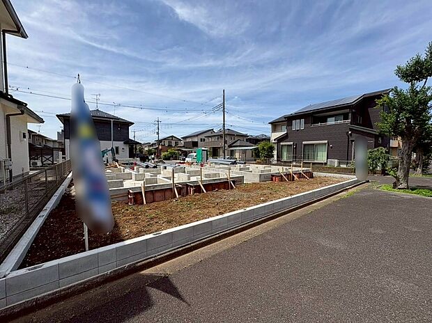 【現地外観写真】区画の整った綺麗な整形地です♪