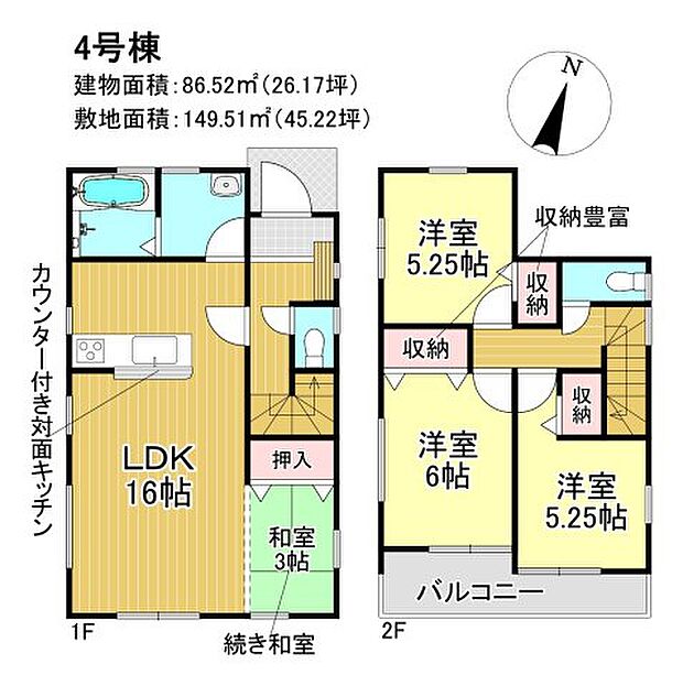 間取図です