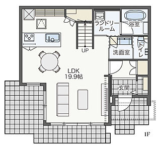 NoH-2　1階間取図です。 