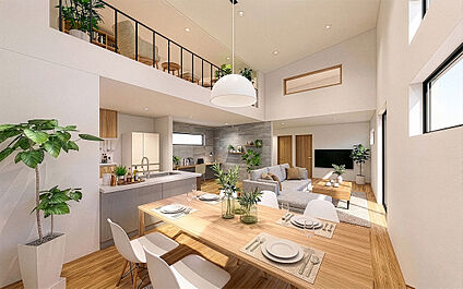 【建物完成予想 内観パース(A-plan)】