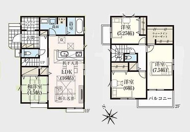 (1号棟)、価格3598万円、4LDK、土地面積151.58m2、建物面積103.92m2