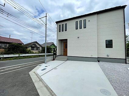前面道路含む現地写真前面