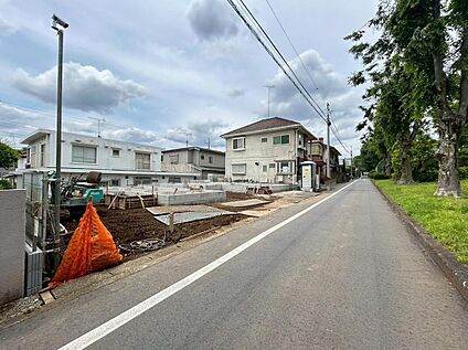 前面道路含む現地写真