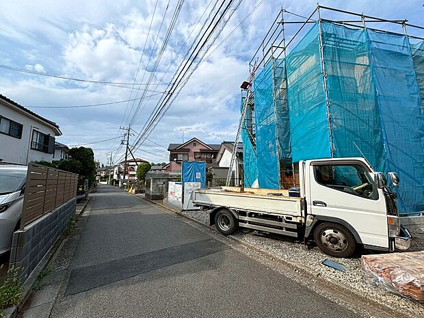 【現地外観写真】当日のご見学予約も承ります。同じものは２つとない「夢のマイホーム」との出会いが待っているかもしれません！