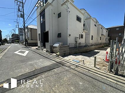 現地前面道路