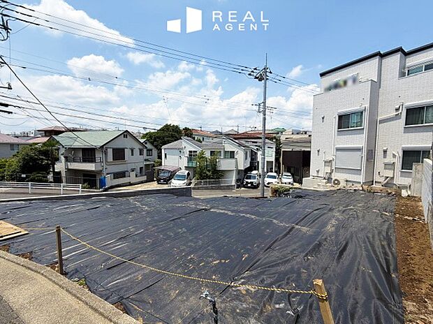【現地撮影】北千束駅まで徒歩約3分、大岡山駅まで徒歩約9分です。開放的な現地、是非、実際にご覧になってみて下さい!