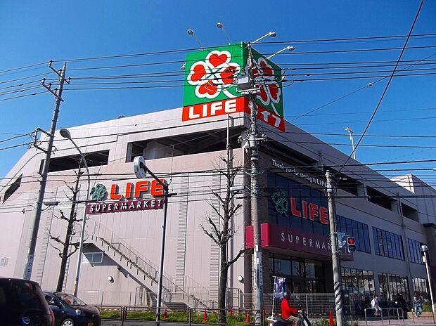 ライフ子母店(約500m)