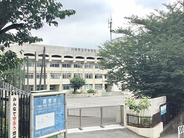 川崎市立橘中学校(約700m)