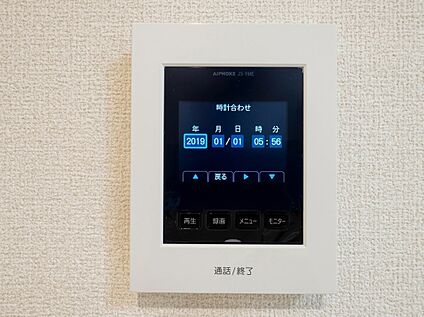 TVモニター付インターホン