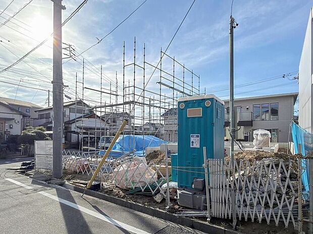 建築中のためモデルハウスで構造説明会を開催しております☆設備や構造などご説明いたします！お気軽にお問い合わせください♪