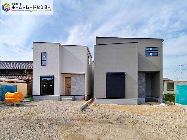 ☆現地外観写真☆
名鉄河和線「上ゲ」駅まで徒歩5分♪
ＪＲ武豊線「武豊」駅まで徒歩8分♪
この街で・この家で暮らしたいと思わせる理由を是非現地でお確かめ下さい☆