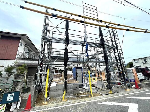 建築中のためモデルハウスで構造説明会を開催しております☆設備や構造などご説明いたします!お気軽にお問い合わせください♪