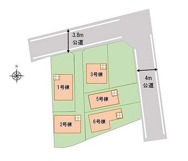 【区画図】名鉄河和線「阿久比」駅徒歩15分♪